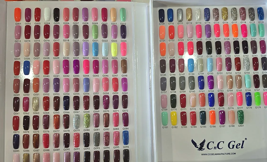 CnC Gel color book