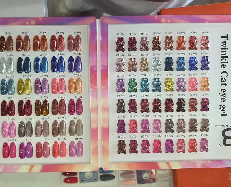 Twinkle Cat Eye gels